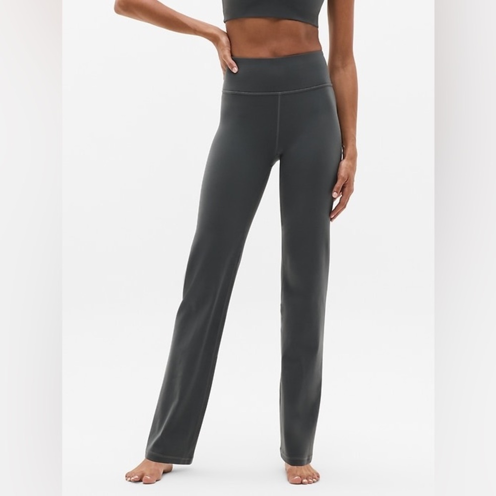 Athleta Deep Burgundy Elation Straight Leg Pants NWT